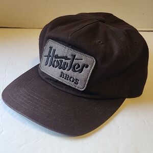 Howler Brothers Dark Brown Cap with Gray Patch